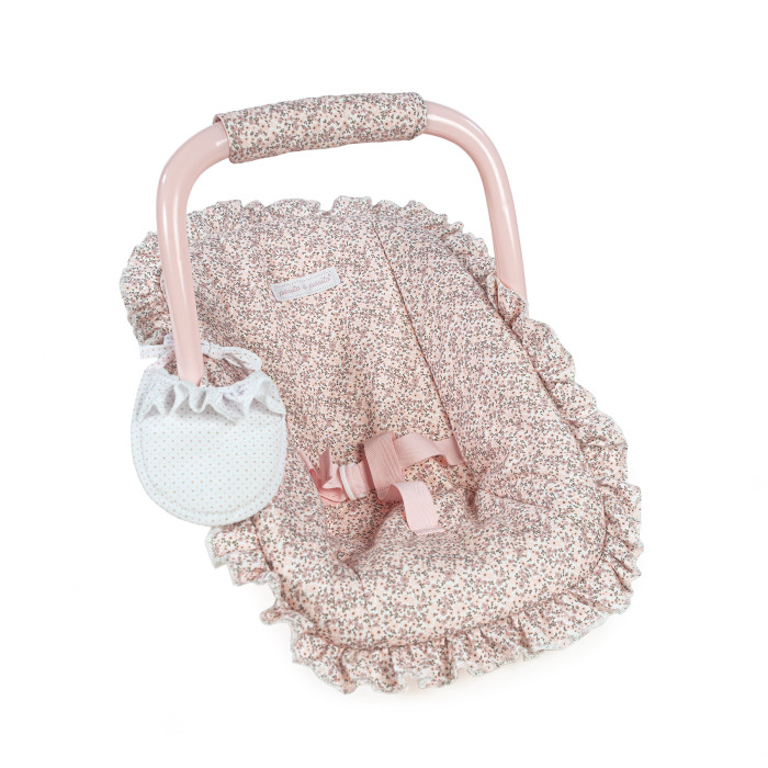 Mochila Portabebe de muñecas Lili Flor Rosa -Top Ventas