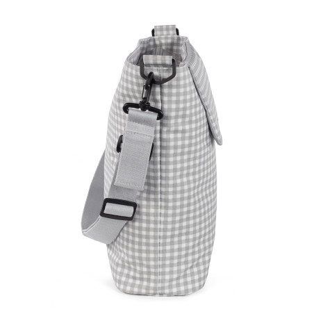 Bolsa Canastilla I Love Vichy Gris