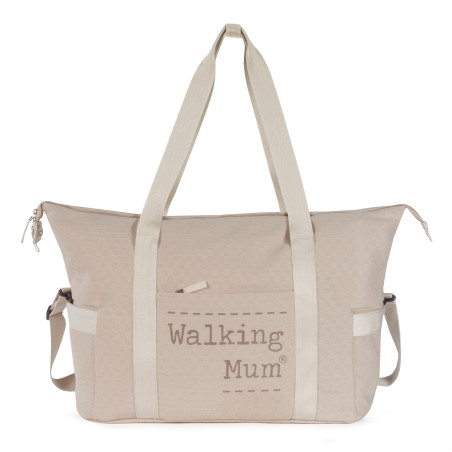 BOLSA XL ECO MUM APRICOT WALKING MUM