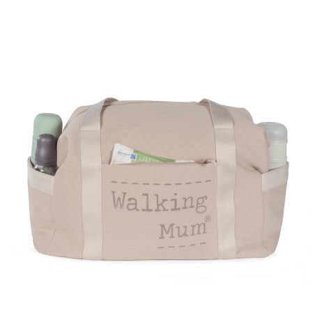 BOLSA XL ECO MUM APRICOT WALKING MUM