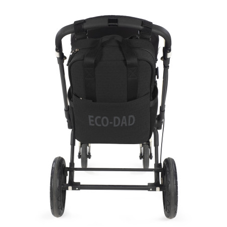 MOCHILA XL ECO DAD BLACK WALKING MUM