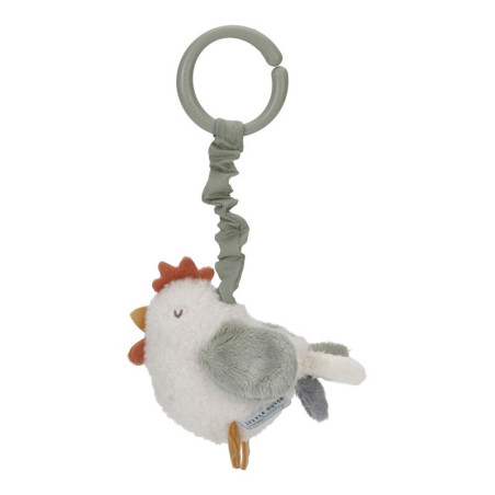GALLINA PULL AND SHAKE PEQUEÑA GRANJA LITTLE DUCH