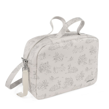 BOLSA CANASTILLA TOILE DE JOUY CREAM PASITO A PASITO