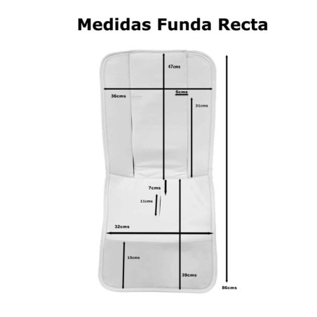 FUNDA RECTA SILLA ELEFANTE DYDADOS