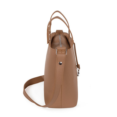 BOLSA CROSSBODY ICON CARAMEL PASITO A PASITO