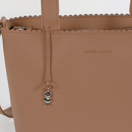 BOLSA CROSSBODY ICON CARAMEL PASITO A PASITO