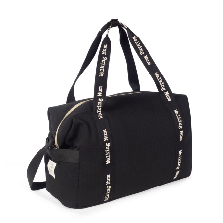 BOLSA XL ECO MUM BLACK WALKING MUM