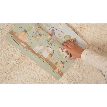 PUZZLE CON SONIDO PEUQEÑA GRANJA LITTLE DUCH