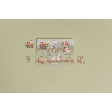 PUZZLE CON SONIDO PEUQEÑA GRANJA LITTLE DUCH