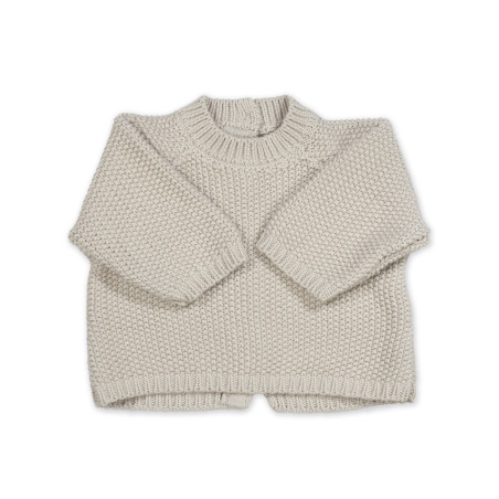 SET/TRICOT JERSEY+RANITA+BODY BAMBULA BEIGE 0-1M-56CM PASITO A PASITO