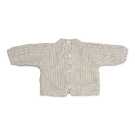SET/TRICOT JERSEY+RANITA+BODY BAMBULA BEIGE 0-1M-56CM PASITO A PASITO