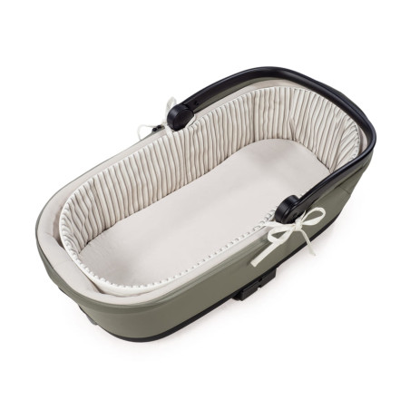 CUBRE CUCO VARILLAS+SABANA AJUSTABLE CUCO BOTTON RAYA WALKING MUM