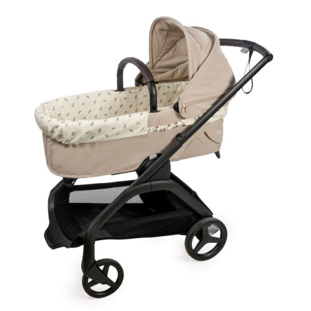 CUBRE CUCO GOMAS+SABANA AJUSTABLE CUCO MIMOSA VERDE WALKING MUM