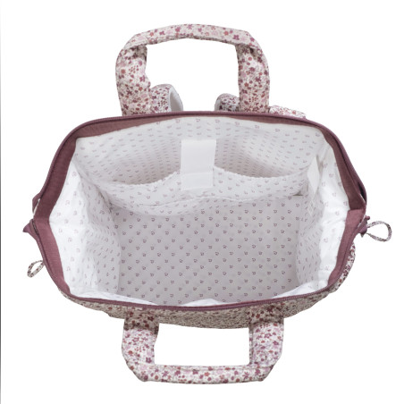 MOCHILA CHERRY FLORES PASITO A PASITO