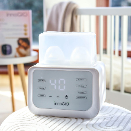 CALIENTABIBERON Y ESTERILIZADOR DOBLE GIOWARM FAST DUO INNOGIO GIO-375