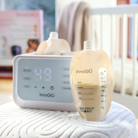 CALIENTABIBERON Y ESTERILIZADOR DOBLE GIOWARM FAST DUO INNOGIO GIO-375