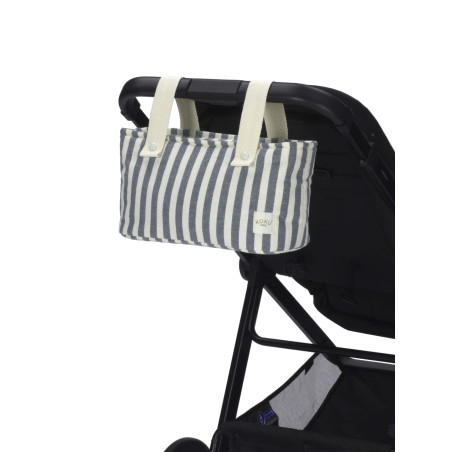 BOLSO MINI STRIPE NAVY BLUE 20X42 KOKU BABY