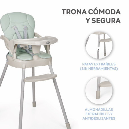 TRONA BELLY VERDE DE INNOVACIONES MS