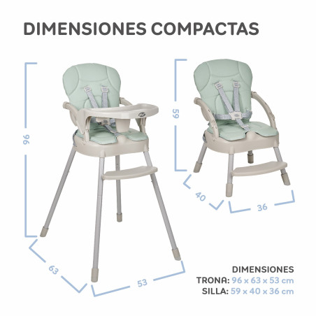 TRONA BELLY VERDE DE INNOVACIONES MS