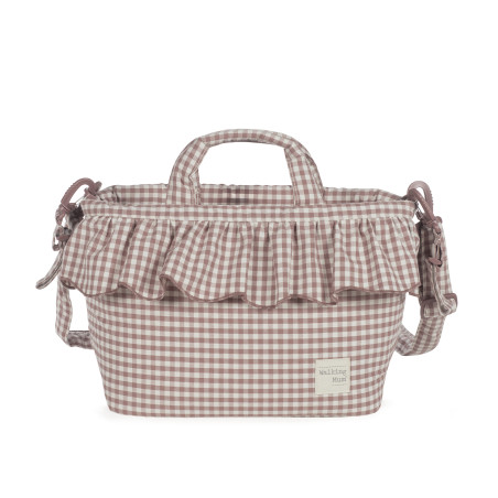 BOLSA CANASTILLA PRALINE VICHY MOKA WALKING MUM