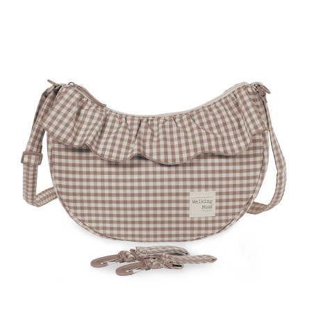 BOLSO CROSSBODY GONDOLA PRALINE VICHY MOKA WALKING MUM