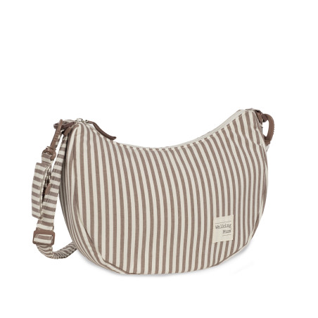 BOLSO CROSSBODY GONDOLA PRALINE RAYAS MOKA WALKING MUM