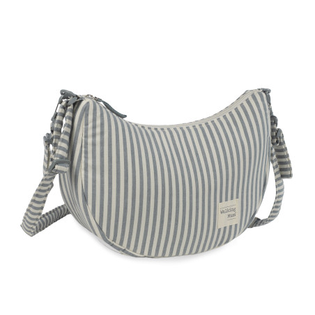 BOLSO CROSSBODY GONDOLA PRALINE RAYAS MATCHA WALKING MUM