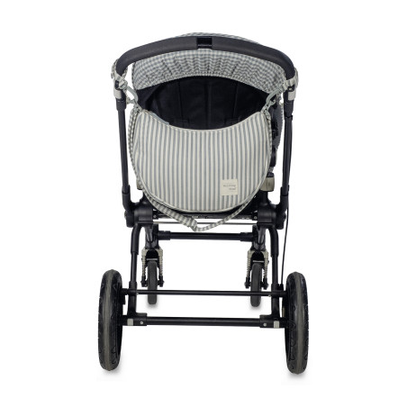 BOLSO CROSSBODY GONDOLA PRALINE RAYAS MATCHA WALKING MUM