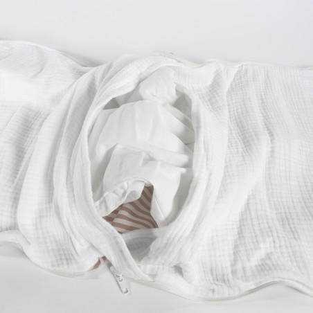 SACO ARRULLO PRALINE RAYAS MOKA TOG1 WALKING MUM